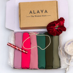 Georgette Hijab Pack of 6