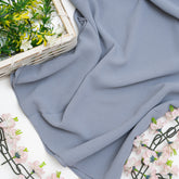 Georgette Hijaab (Grey)
