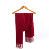 Plain Cashmere (Dark Red)