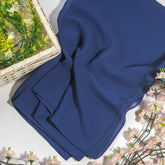 Georgette Hijaab (Royal Blue)