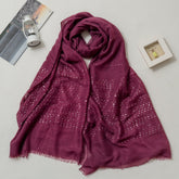 Starry Nights Hijab (Plum)