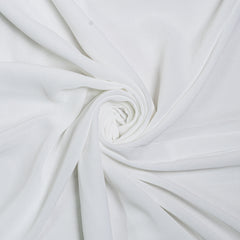 Georgette Hijaab (White)