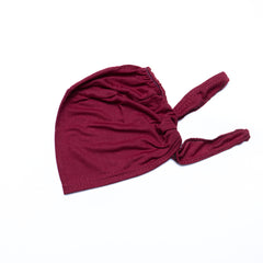 Tie Back Underscarf - Cherry
