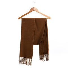 Plain Cashmere (Dark Brown)