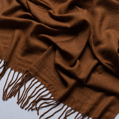 Plain Cashmere (Dark Brown)