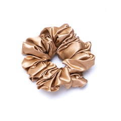 Fawn Satin Scrunchies