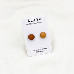 Matte Magnets Brown & Gold