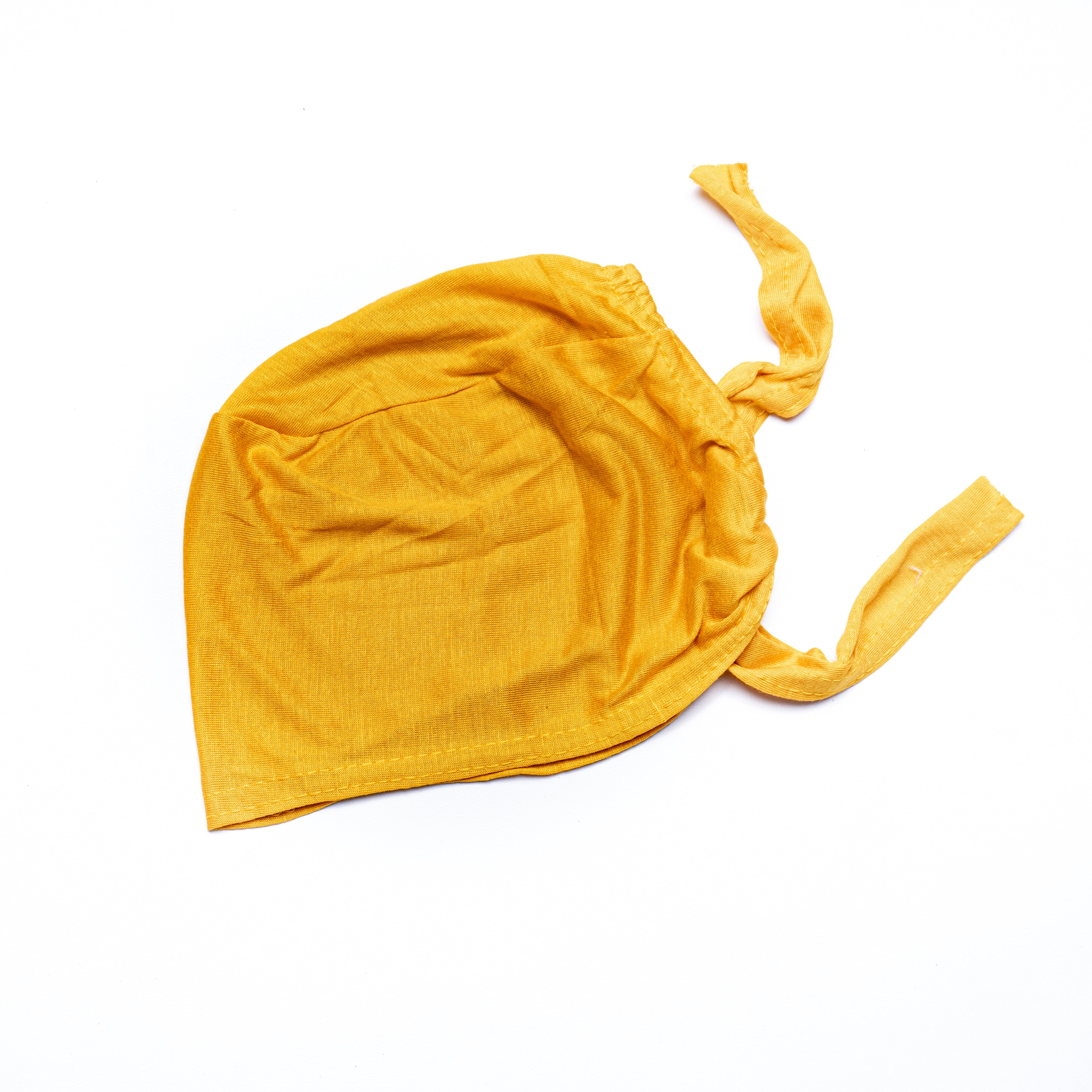 Tie Back Underscarf - Mustard