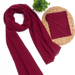 Niqab And Hijab Set (Mulberry)