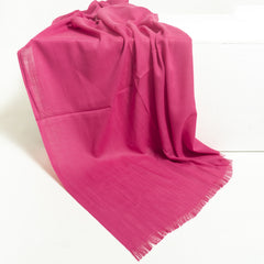 Turkish Lawn Hijab (Dark Pink)