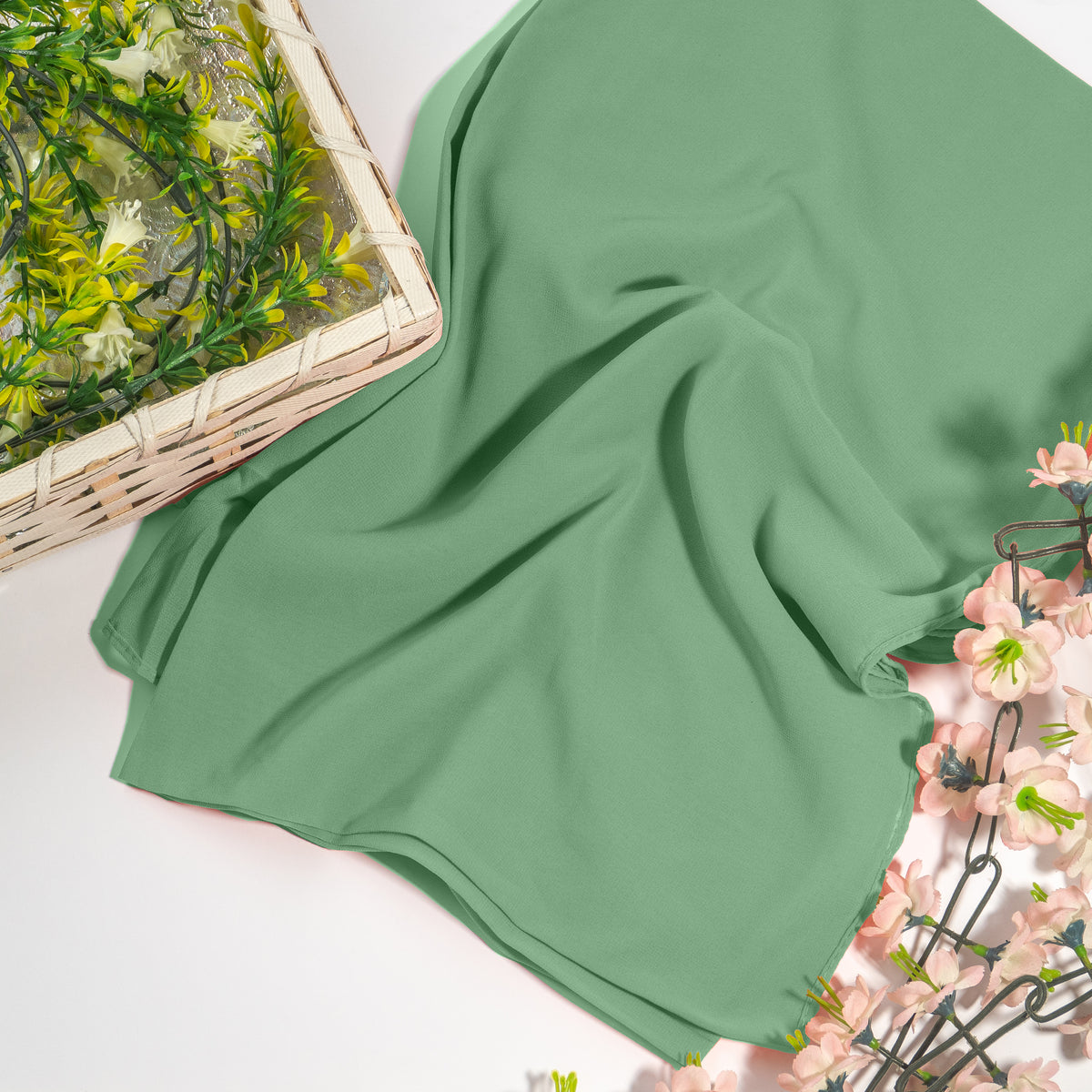 Georgette Hijaab (Misty Teal)