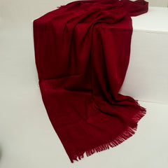 Turkish Lawn Hijab (Maroon)