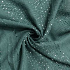 Starry Nights Hijab (Teal Green)