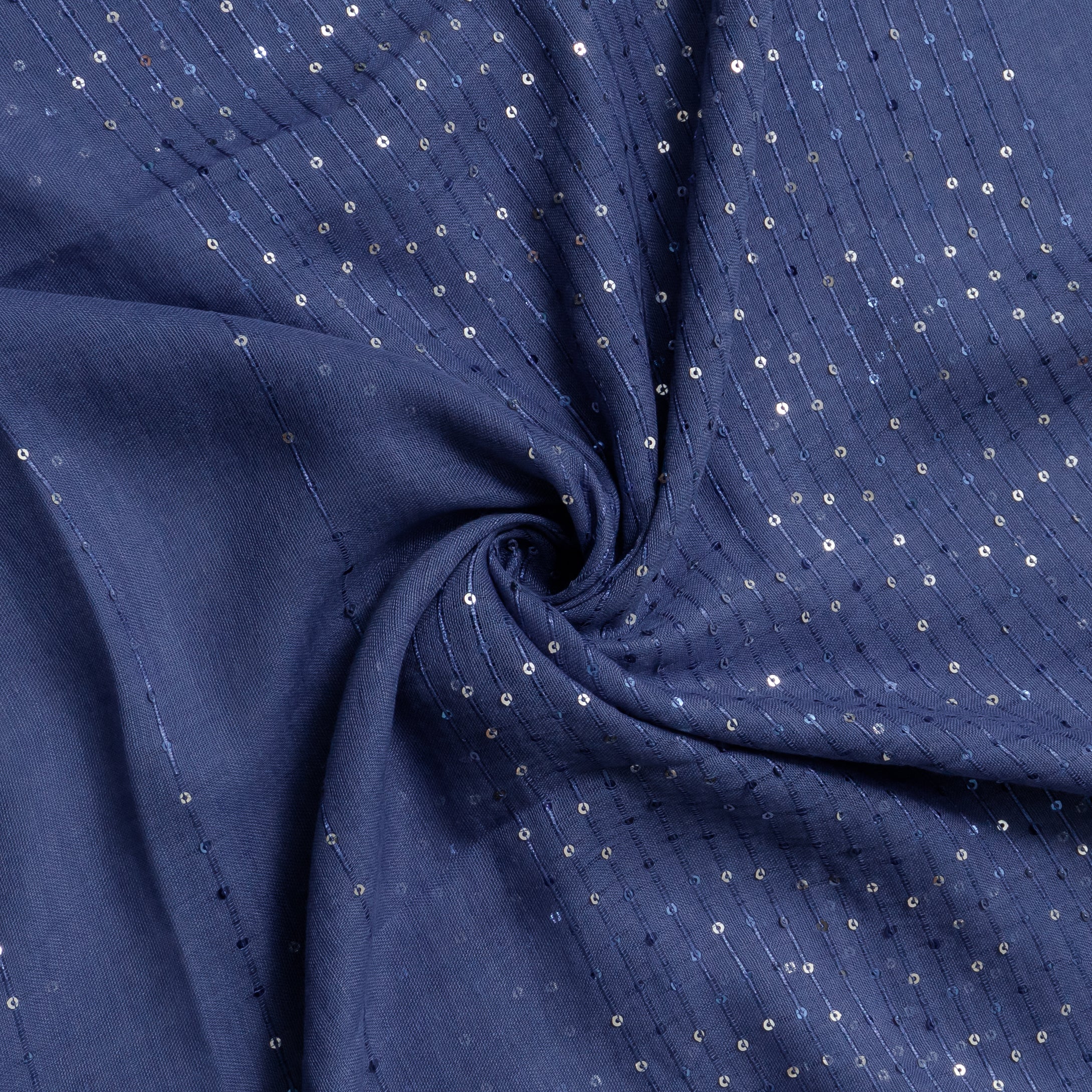 Starry Nights Hijab (Navy Blue)